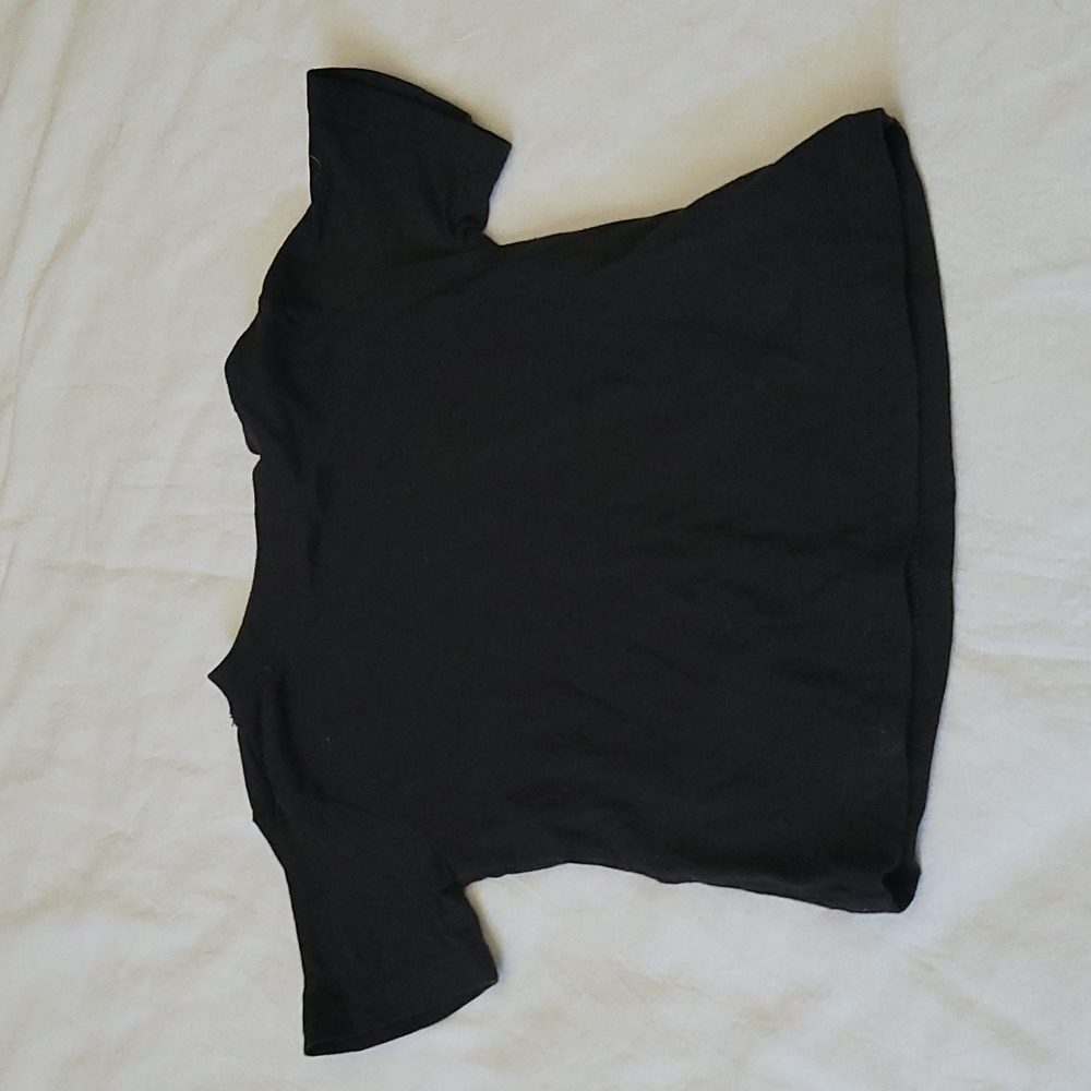 💥5/$25 St Patrick's Day Boys 3T Black Short Sleeve Shirt